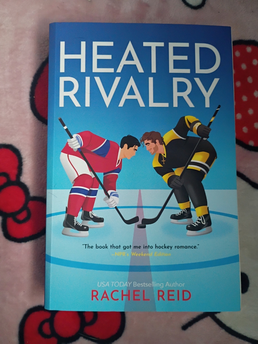 Heated Rivalry by Rachel Reid - Blue Cover